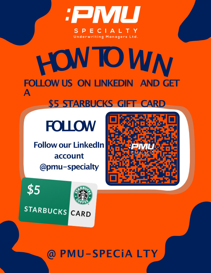 Win a free starbucks card with PMU Specialty